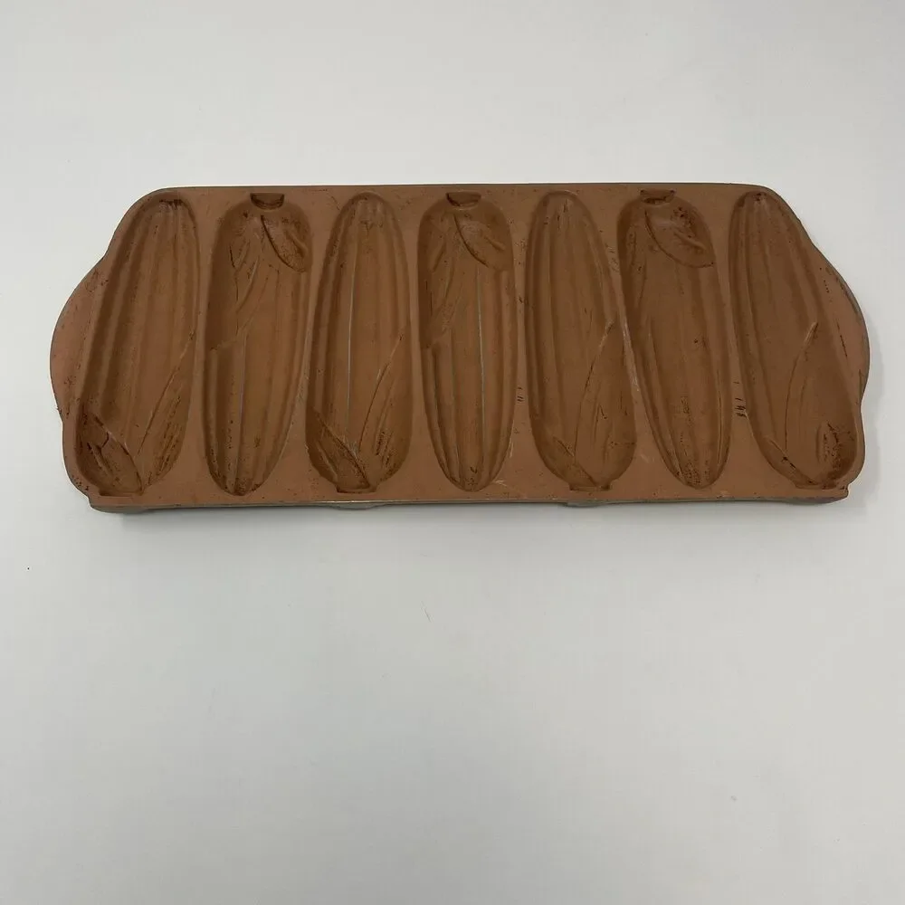 Vintage Nordic Ware No. 217 Cornstick Pan | Peach Copper Aluminum‎ | USA Made